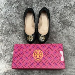 Tory Burch Melinda Leather Ballet Flat Size 7